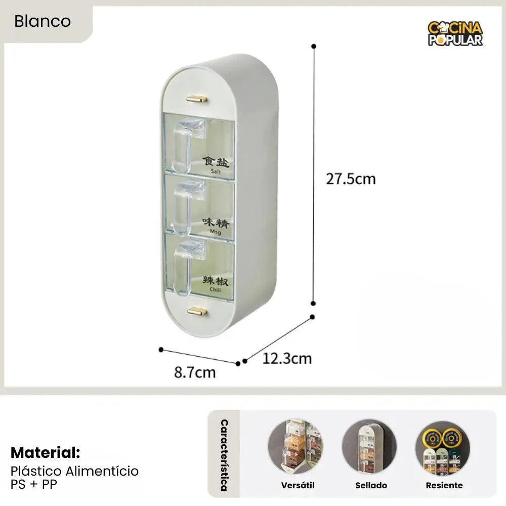Soporte para condimentos 5 en 1 - Cocina Popular - Cocina Popular