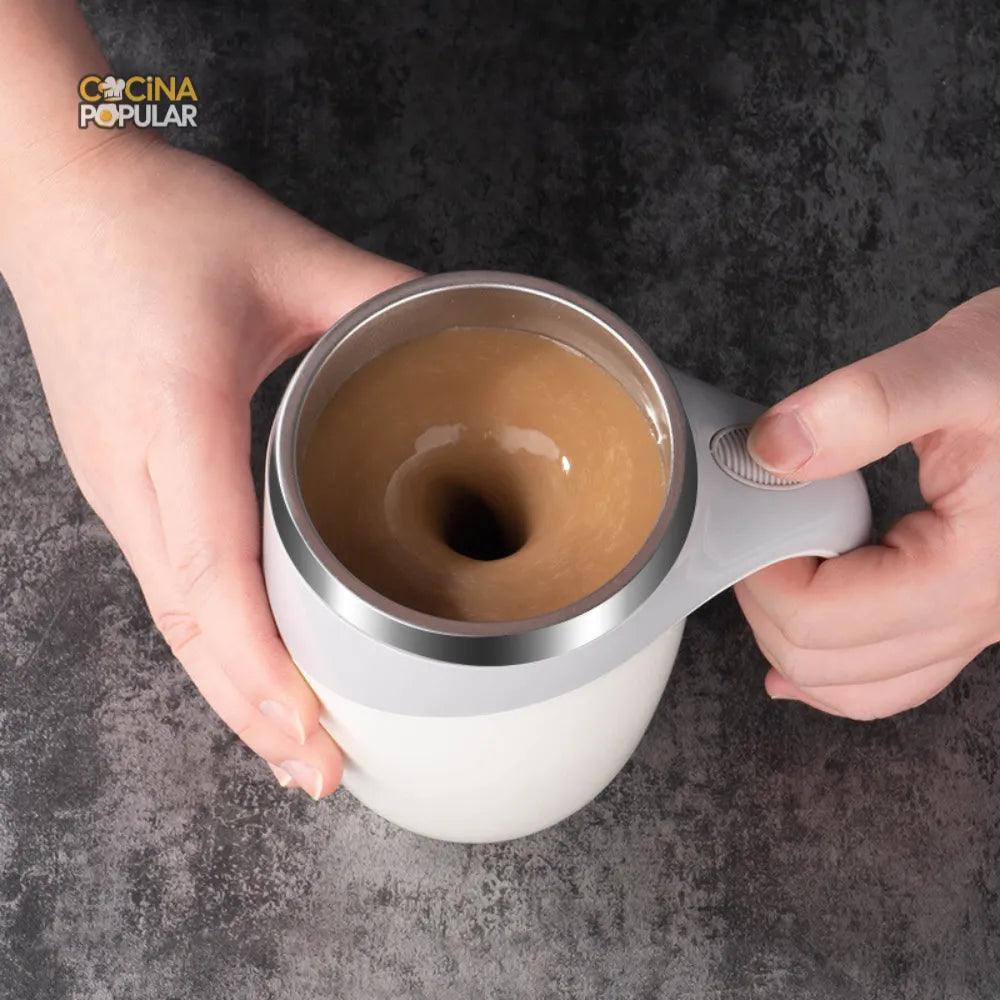 Taza de Café con Agitación Automática - Cocina Popular - Cocina Popular