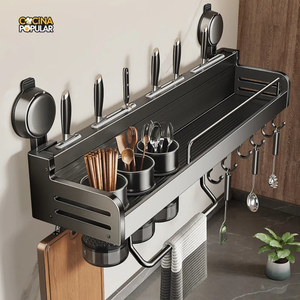 Organizador de Cuchillos y Especias - Cocina Popular - Cocina Popular