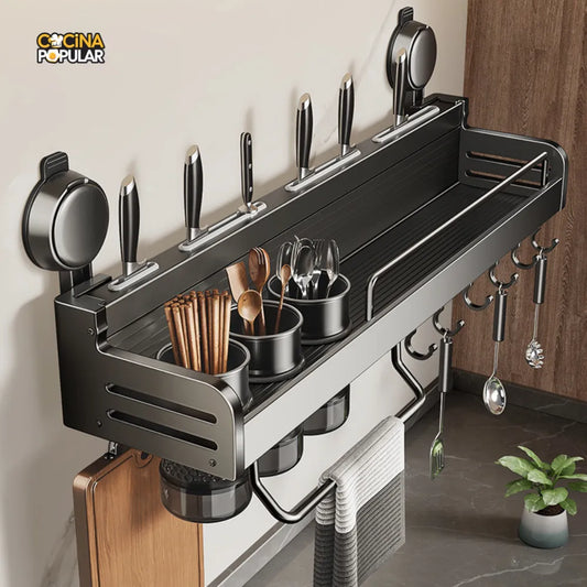 Organizador de Cuchillos y Especias - Cocina Popular - Cocina Popular