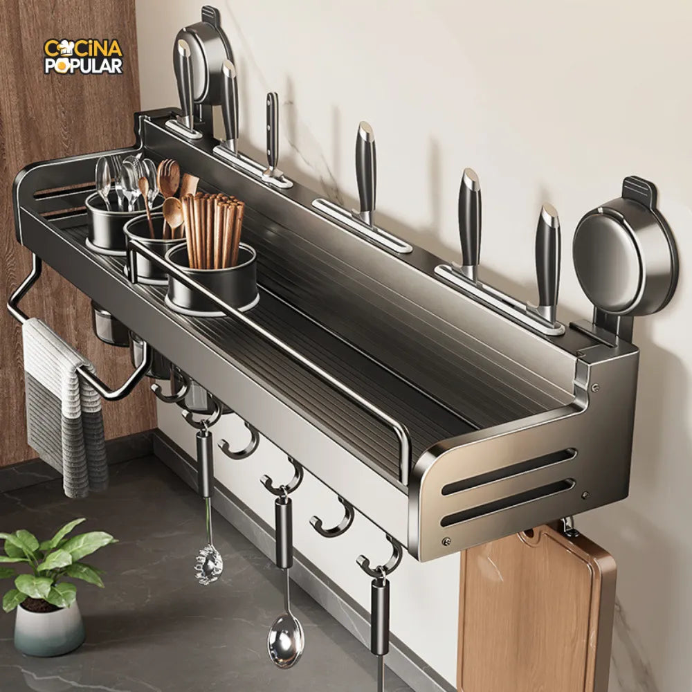 Organizador de Cuchillos y Especias - Cocina Popular - Cocina Popular