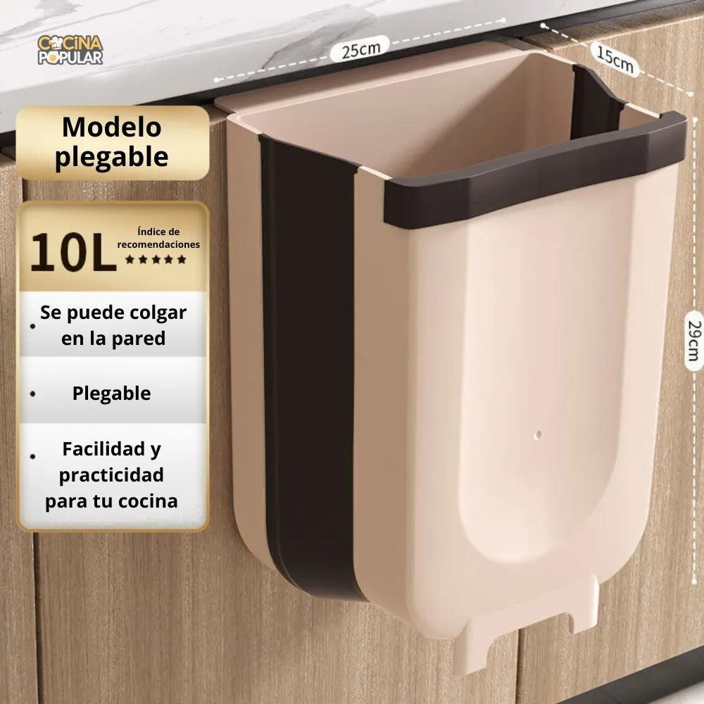 Basurera Plegable Multifuncional Abatible para Cocina - Cocina Popular