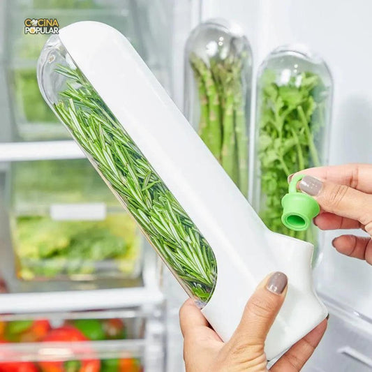Contenedor para Hierbas Frescas - Cocina Popular - Cocina Popular