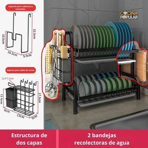 Escurreplatos - Cocina Popular