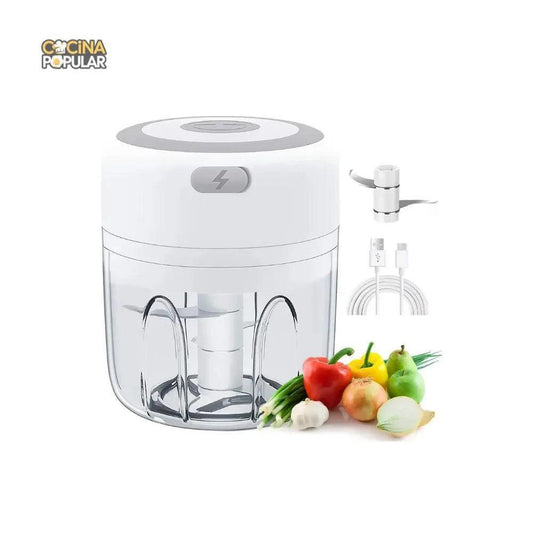 Mini Processador de Alimentos Multiuso - Cocina Popular - Cocina Popular
