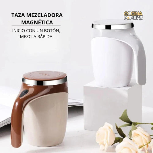 Taza de Café con Agitación Automática - Cocina Popular - Cocina Popular